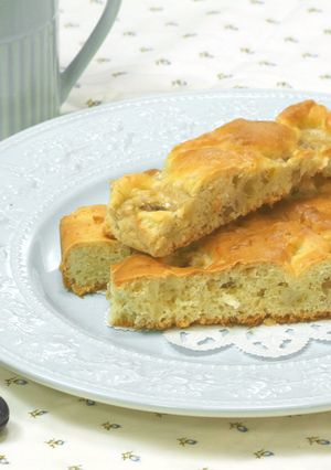 バナナとくるみの簡単ケーキ-レシピのメイン写真