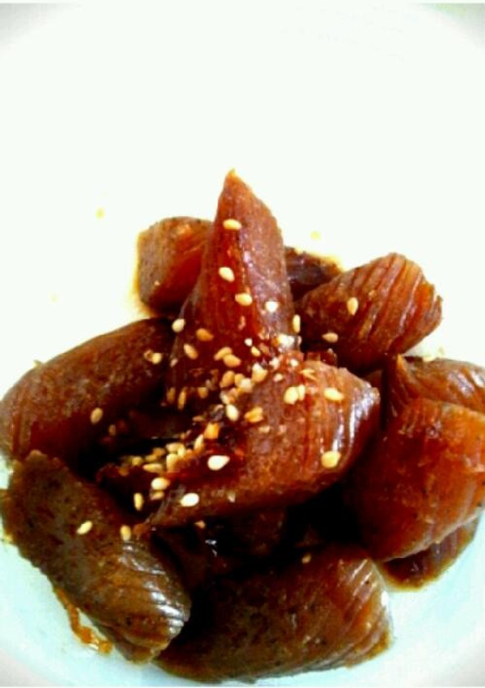 蒟蒻の甘辛炒め煮-レシピのメイン写真