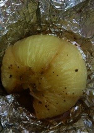 バーベキューde新玉ねぎのトロトロ蒸し-レシピのメイン写真