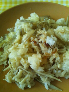 ごぼうとえのきの炒飯-レシピのメイン写真