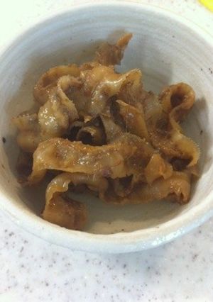 ホタテのひも煮～o(^▽^)o-レシピのメイン写真