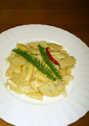 たけのこのペペロンチーノ風炒め-レシピのメイン写真