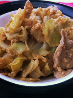 キャベツと豚肉、卵の味噌炒め-レシピのメイン写真