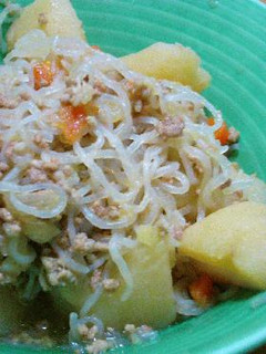 我が家の肉じゃが(挽肉編)-レシピのメイン写真