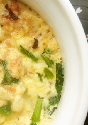 低糖質*豆腐to卵のふくさ蒸し-レシピのメイン写真