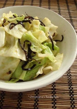 キャベツのごま昆布和え-レシピのメイン写真