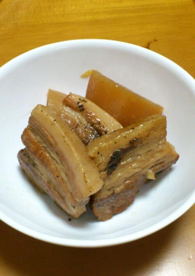 炊飯器で簡単手抜き【豚の角煮】-レシピのメイン写真