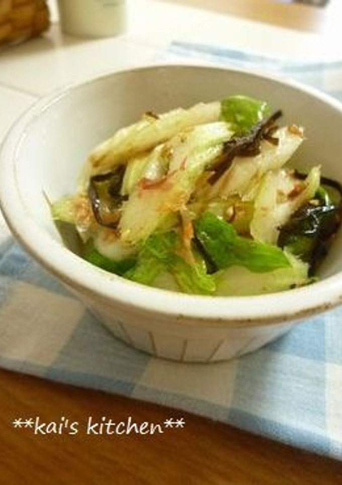 セロリの和風ナムル-レシピのメイン写真