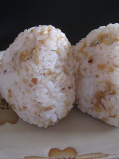 しょうがちりめんおにぎり-レシピのメイン写真