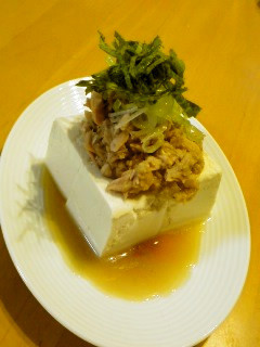 ツナゴマだれのせ冷ややっこ-レシピのメイン写真