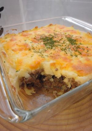 シンプル☆挽き肉とポテトのグラタン-レシピのメイン写真