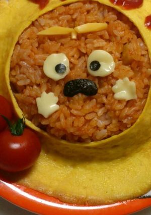 キャラ弁☆ムックオムライス-レシピのメイン写真