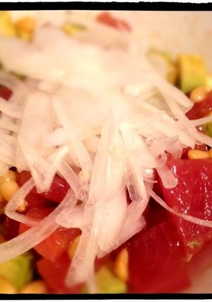 ごま油香るハワイ料理◆アヒポキ-レシピのメイン写真
