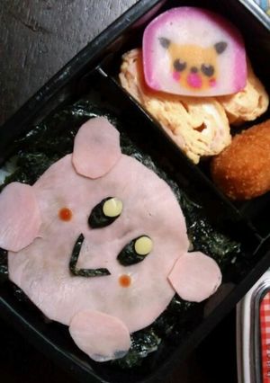 幼稚園弁当！星のｶｰﾋﾞｨｰ★-レシピのメイン写真