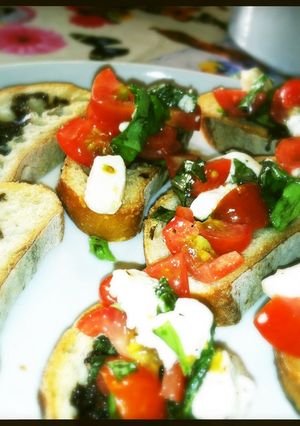 イタリアン前菜　ブルシェッタ-レシピのメイン写真