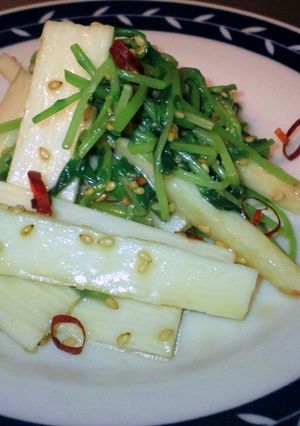 ☆名脇役！豆苗の箸休め的ナムル☆-レシピのメイン写真