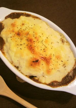 おからと残りカレーで☆カレーグラタン-レシピのメイン写真