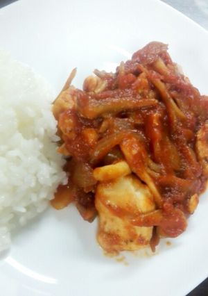 チキンのトマト煮-レシピのメイン写真