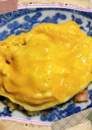 簡単☆ふわふわクリーミーオムライス-レシピのメイン写真