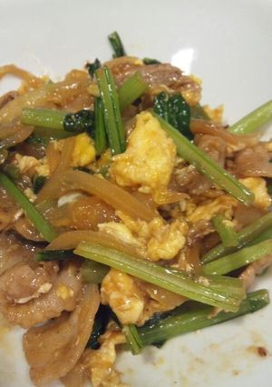 ごはんがススム！卵と豚肉の中華風炒め-レシピのメイン写真