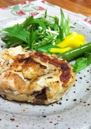 ダイエット！きのこヘルシーハンバーグ！-レシピのメイン写真