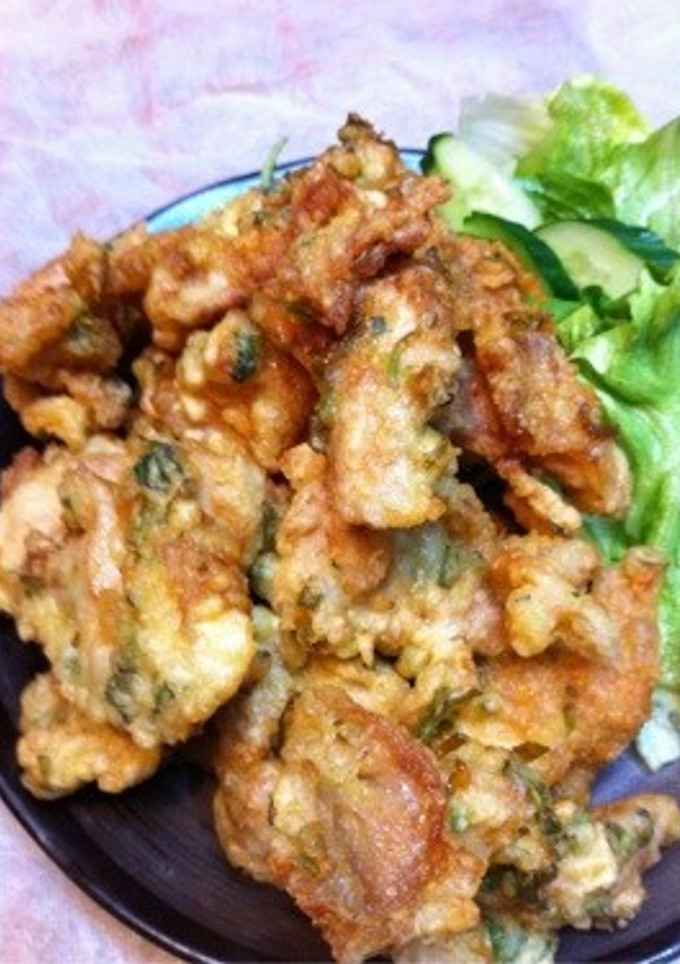 おつまみに！めんつゆで簡単ネギ風味の鶏天-レシピのメイン写真