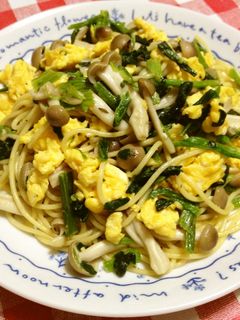 菜の花に...見えなくもない春パスタ♪-レシピのメイン写真
