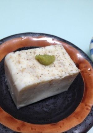 寒天でなんちゃって胡麻豆腐-レシピのメイン写真