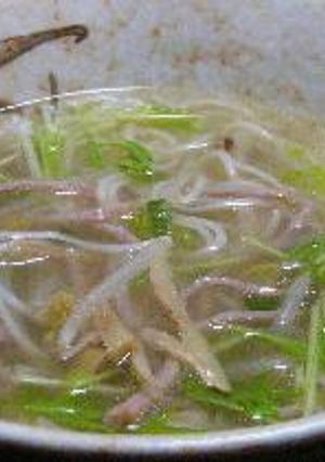 入麺の中華風スープ-レシピのメイン写真