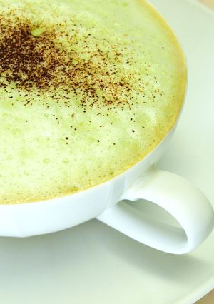 和洋コラボのふわふわ抹茶カフェオレ-レシピのメイン写真