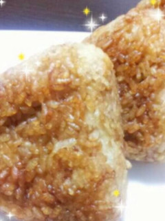 簡単☆香ばしい焼きおにぎり!-レシピのメイン写真