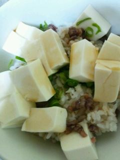 簡単☆豆腐とアンチョビの丼♪-レシピのメイン写真