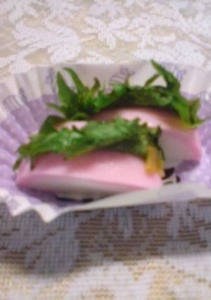 蒲鉾の梅しそサンド-レシピのメイン写真
