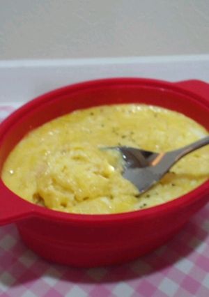 ポテトサラダのリメイク☆レンジでオムレツ-レシピのメイン写真