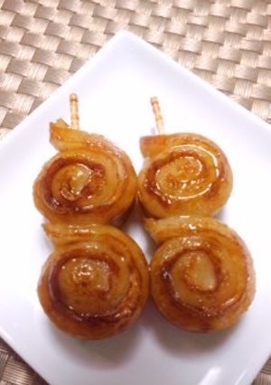 お弁当に♪クルクル竹輪の照り焼き-レシピのメイン写真