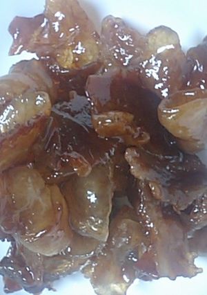 弁当の一品！！豚バラ肉の炒め煮-レシピのメイン写真
