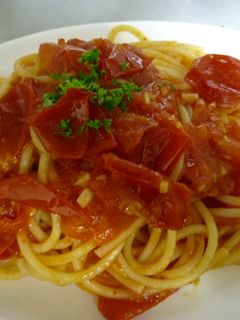 フレッシュトマトのスパゲッティ-レシピのメイン写真