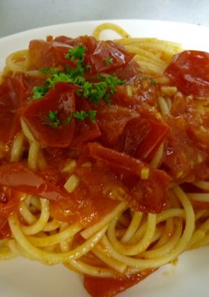 フレッシュトマトのスパゲッティ-レシピのメイン写真