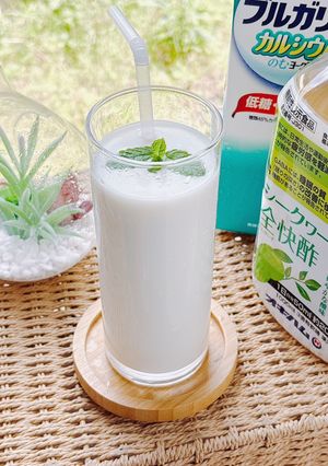 シークヮーサー全快酢でラッシー-レシピのメイン写真