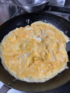 チーズたんぽぽたまご焼き-レシピのメイン写真