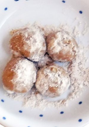 【保育園給食】きなこスノーボールクッキー-レシピのメイン写真