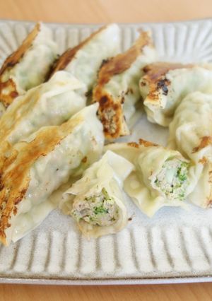 ブロッコリーの餃子　JAいるま野-レシピのメイン写真