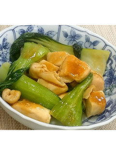 鶏肉と青梗菜のオイスター炒め★動画あり★-レシピのメイン写真