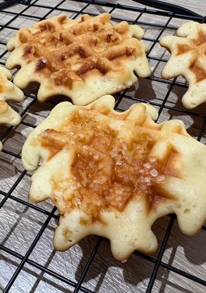 混ぜるだけ簡単ワッフル-レシピのメイン写真