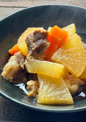 牛すじと大根の煮物-レシピのメイン写真