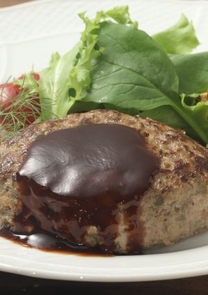 肉感たっぷりの大人のハンバーグ-レシピのメイン写真