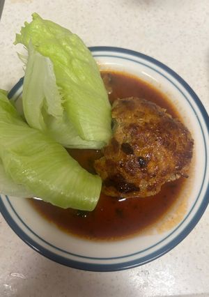 ハンバーグ-レシピのメイン写真