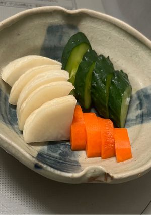 家庭の味✨自家製ぬか床　ぬか漬け-レシピのメイン写真