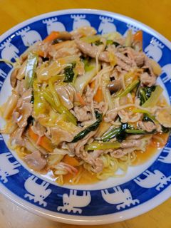 簡単絶品♪野菜たっぷりのあんかけ焼きそば-レシピのメイン写真
