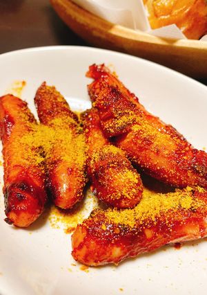 ウインナーのケチャップマスタード焼き-レシピのメイン写真